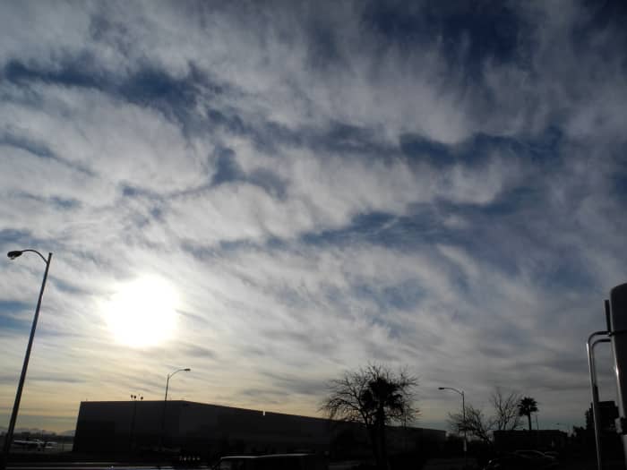 These clouds continue to morph into things that look like this. Clouds that LOOK "Real"... but most certainly -- ARE NOT Real. The Density of these clouds is completely different than a "Real Cloud"... look how THICK these are. Like Cottage Cheese