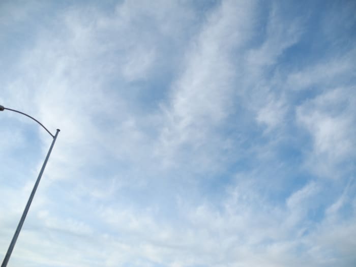 Subtle wind shifts further separate the chemicals - where it looks as if you are seeing a normal "Cloud Formation"... however, you are NOT.