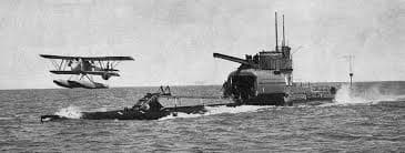 Although only one plane could be carried, and it had to be assembled on deck and launched via catapult, this new weapon system increased the range of the submarine significantly.
