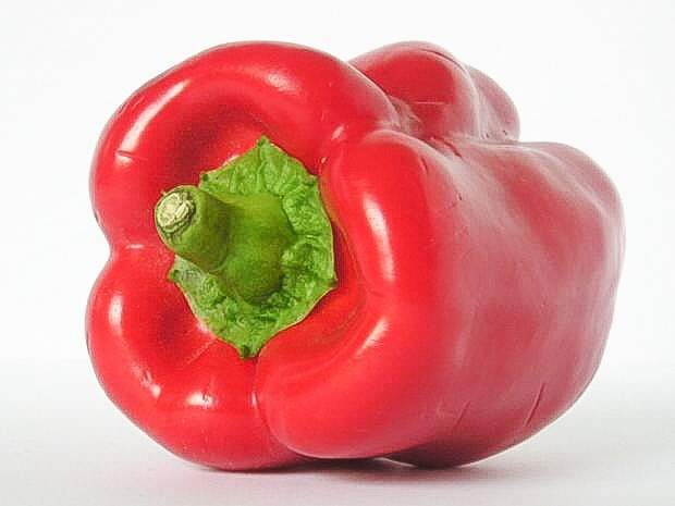 A red bell pepper 
