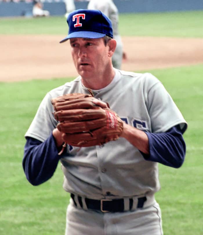 Nolan Ryan was known as a Texan. He was born in Refugio and eventually pitched for the Houston Astros and Texas Rangers during his 27-year career.