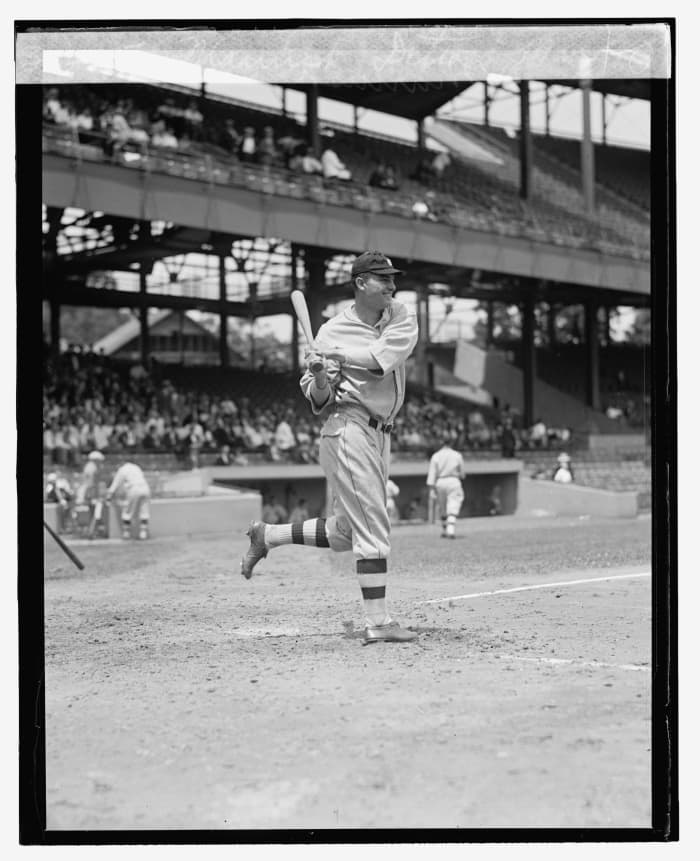 Heinie Manush finished in the top five of MVP voting four times and was a career .330 hitter. Born in Tuscumbia, Alabama, he was the first player born in the state inducted to the Hall of Fame.