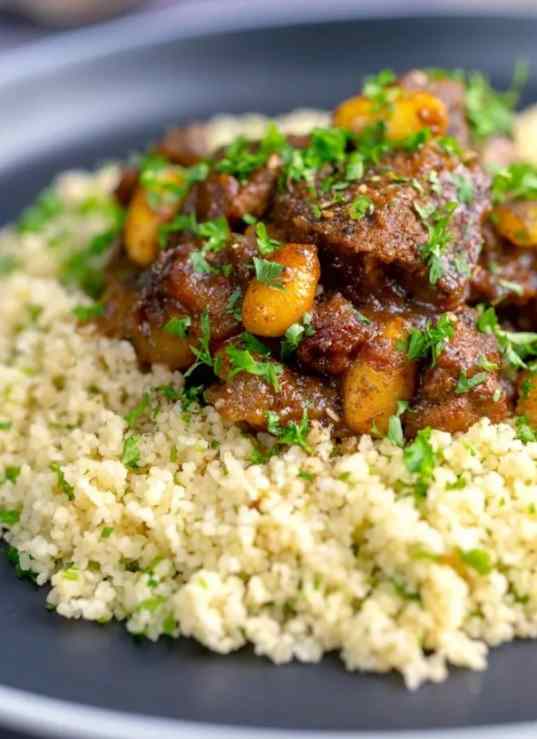 Moroccan lamb tagine