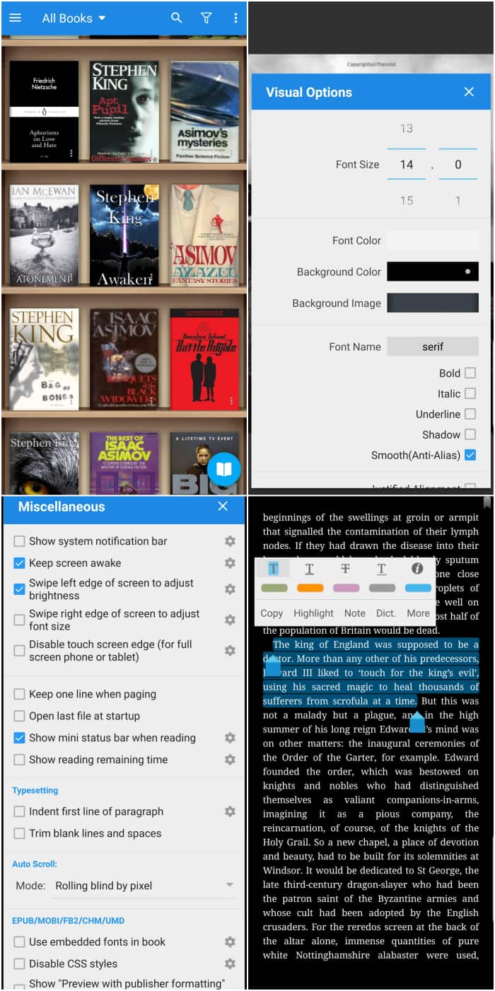 Top 12 Ebook Readers for Android HubPages