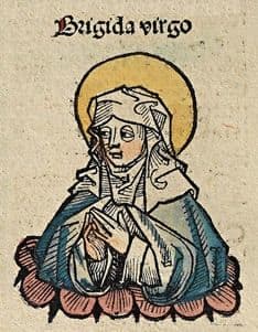 Brigid as Saint