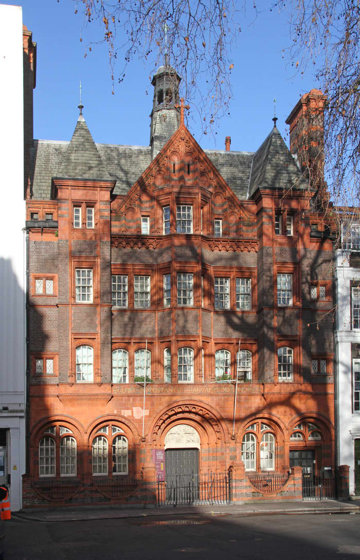 French Church, Soho Square, London
