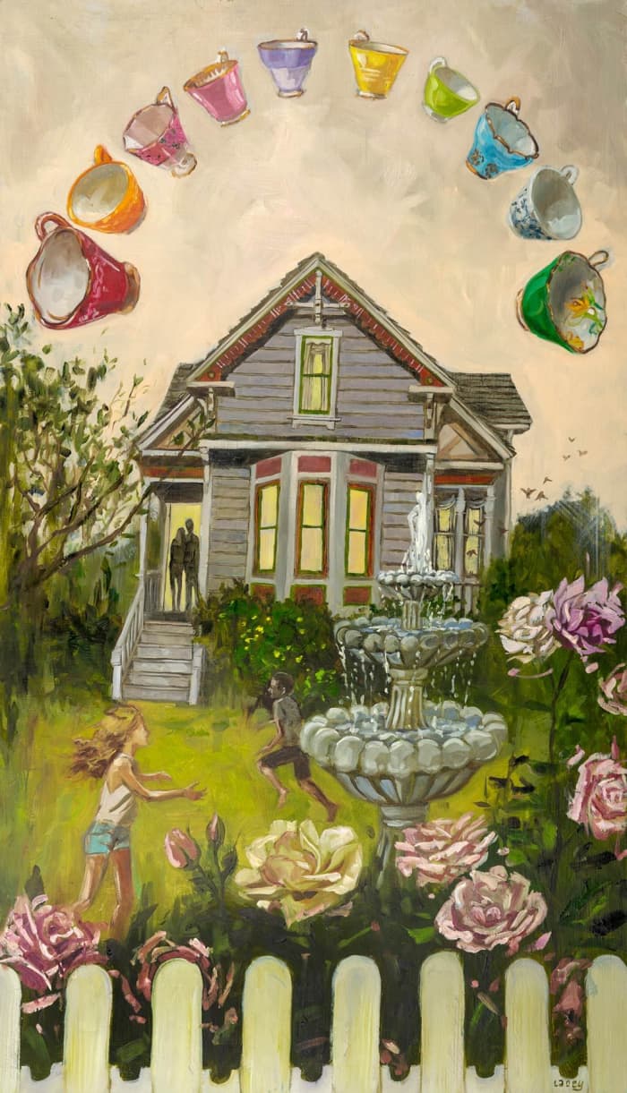 The Ten of Cups is about establishing a family, raising children, getting a home, and finding a suitable partner for marriage. It's about steadiness and maturing one's emotions.