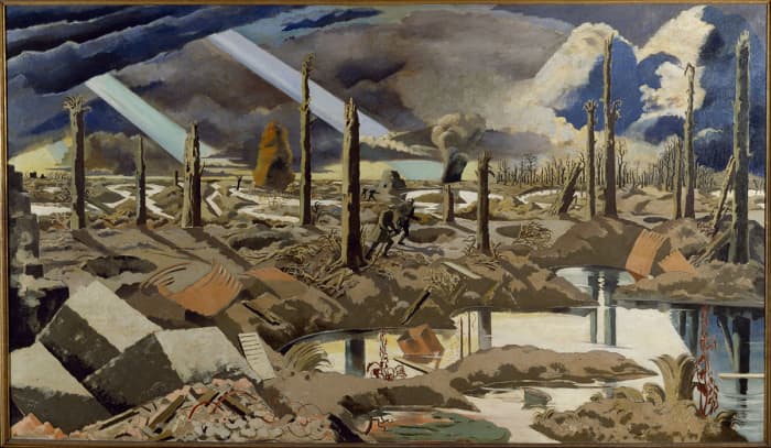 "Nash, Paul - The Menin Road - Google Art Project". Via Wikipedia - _The_Menin_Road_-_Google_Art_Project.jpg
