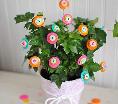 Button Bouquet
