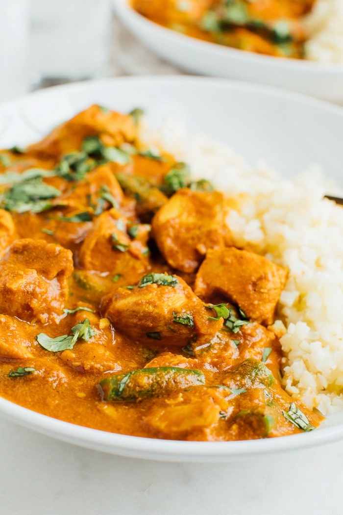 Slow-cooker dairy-free butter chicken
