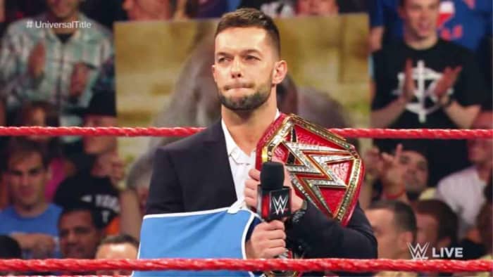 Finn Balor was the inaugural Universal Champion but had to relinquish his title due to a shoulder injury sustained during the championship match.