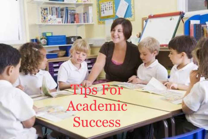 Methodical planning, by teachers and students is the key to academic success.