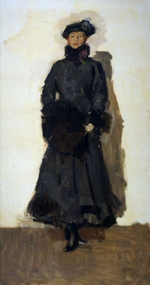 Painting of Mata Hari by Isaac Israëls, 1916