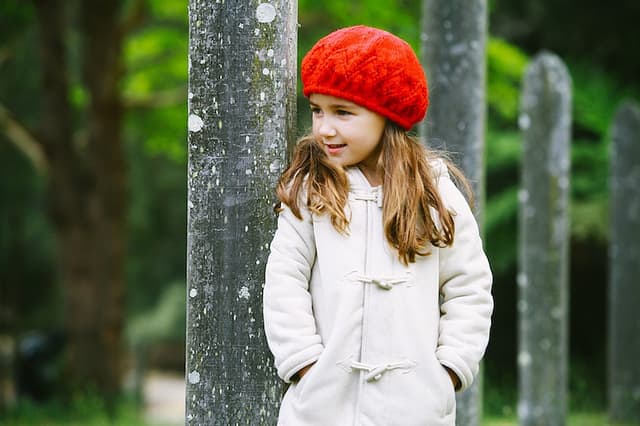 Little girls love new things to wear, and a special new hat or coat for Valentine's Day makes a treat for a little girl who particularly enjoys dressing up. Then take her out so she can wear it!