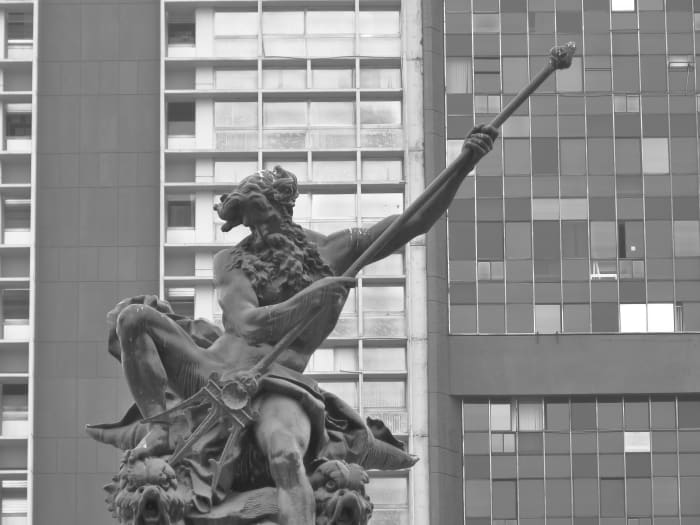 Poseidon (Neptune), god of the seas