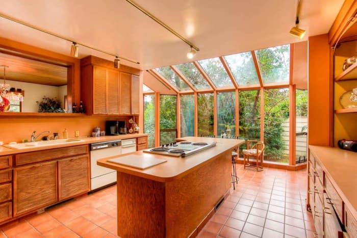 The Tiger kitchen should embrace bright colors, flora, and lots of wood. It should have a vibrant energy.