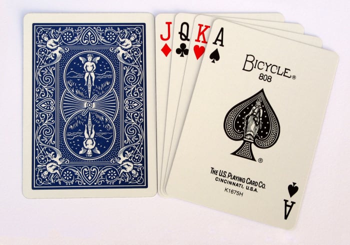 The Ace in the deck exemplifies the element represented by its suit. In this case The Ace of Spades represents Air.