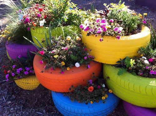 35+ Adorable DIY Tire Planter Ideas That Will Make Your Garden the ...