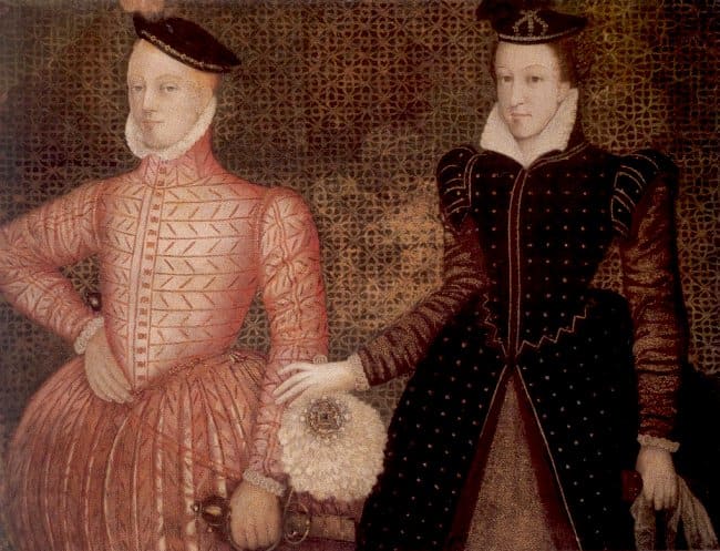 Mary and second husband Henry Stuart, Lord Darnley, parents of King James VI of Scotland, later King James I of England.