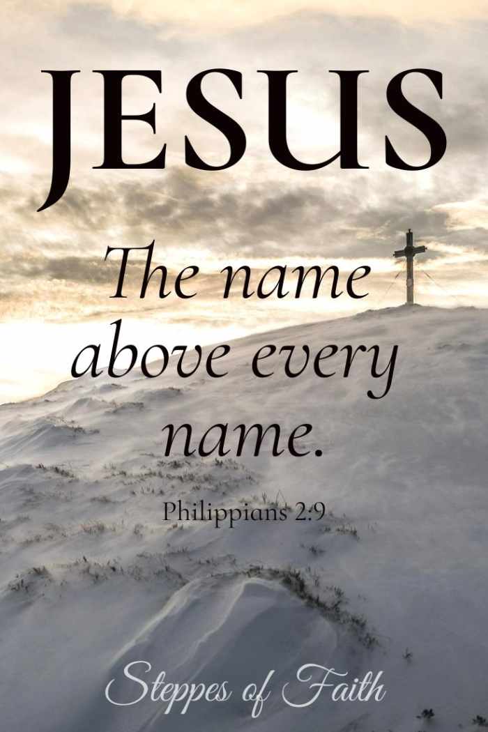 Jesus Something Special Supernatural About Your Name LetterPile