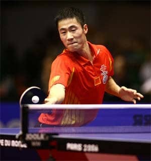 Wang Liqin of China - the 2001, 2005 and 2007 World Champion - He makes it look so easy. - Ping Pong and Table Tennis Difference, History, Fun Facts