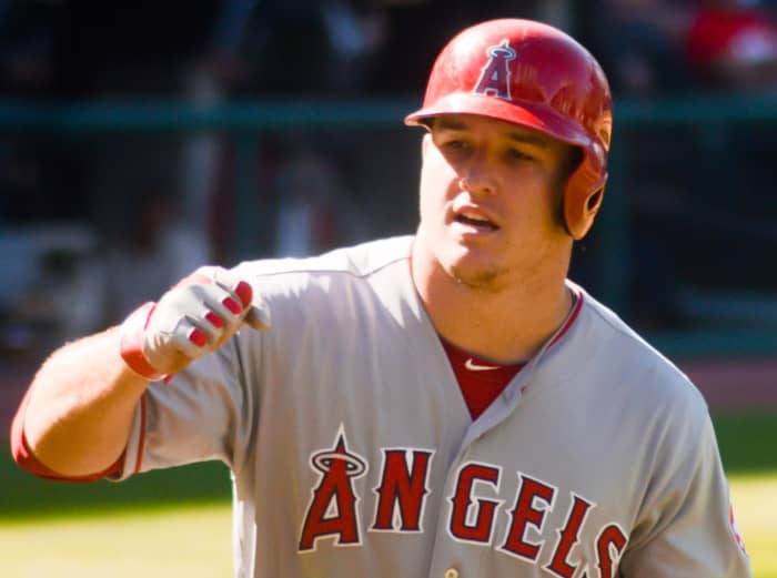 Mike Trout, seen playing against the Indians in 2014, has become the best player in baseball, but has only made one postseason appearance with the Angels.