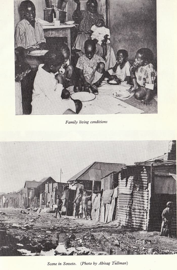 Slum living along with alongside malnutrition and lack of proper diet alongside dilapidated slum environment; note the unsanitary condition outside the homes- which posed a health and mental hazard
