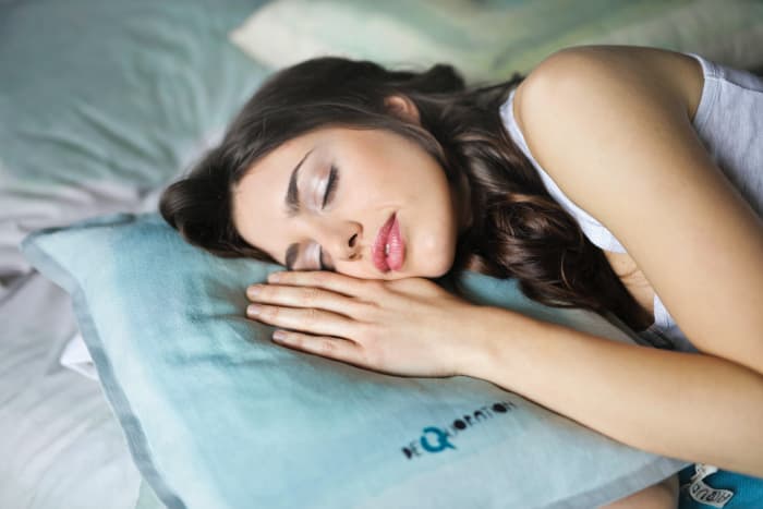 Herbal teas can help improve the quality of your sleep by relaxing you.