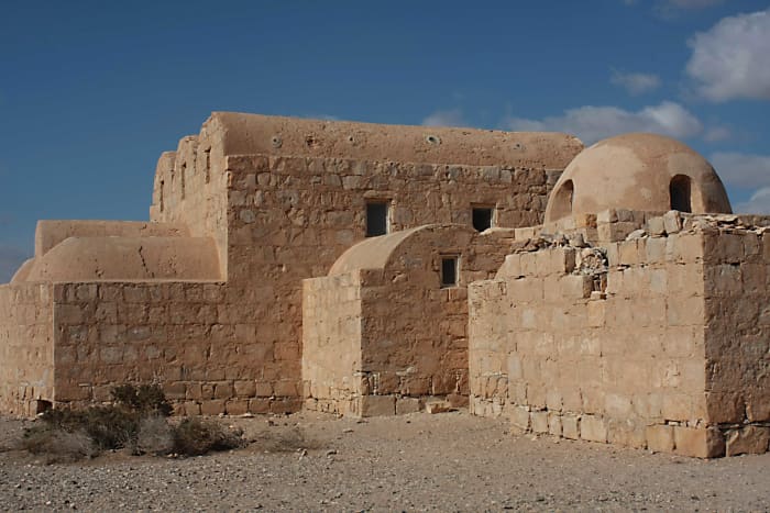Qasr Amri, a bath house dating from the reign of Caliph Walid I in the early 8th century, has been designated a World Heritage Site for the frescoes which adorn its walls