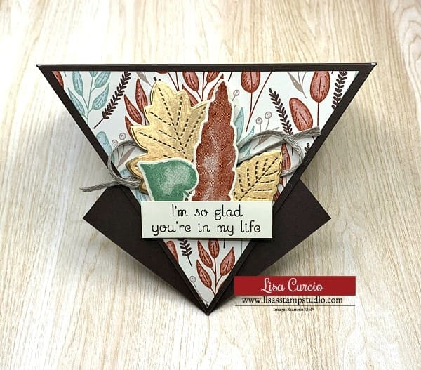 An arrow fold card is one of the most unique cards. I would use this fold for a more masculine card.