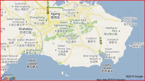 Sun Asia Polar World is located at Xinghai Park (left on map) and Hutan Polar World at Hutan Amusement Park (right on map)