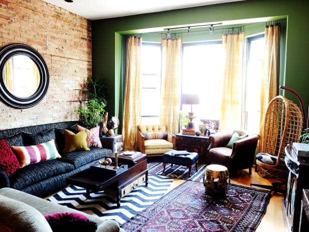 The Chinese Zodiac Goat living room should be a mix of different furniture, styles, colors, and shapes. The Goat wants their living room to feel communal and suitable for any guests.