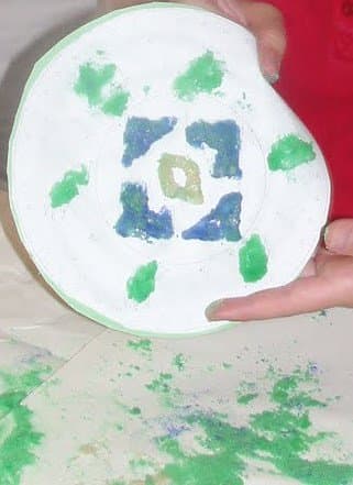 Making sand art was one of the activities we did this week at home during our History Morning Basket & Activities time from the above link on Anasazi (Ancient Tribes of the Southwest).
