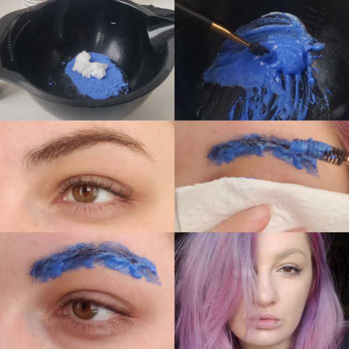 How to Lighten Your Eyebrows With Bleach at Home Bellatory