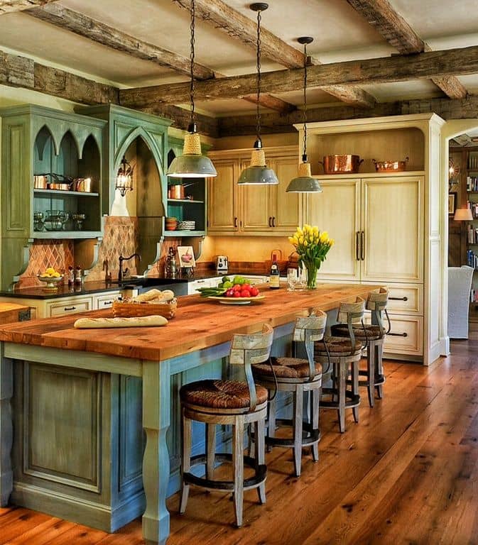 The Chinese Zodiac Dog wants a kitchen that is welcoming to all. Their lucky colors are green, red, and purple. They want lots of earthenware on display.