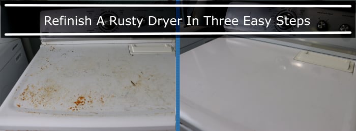 Remove rust from appliance surfaces to extend the life of the machine and make them look new again!