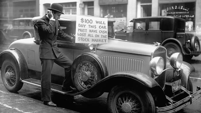 Some people lost everything they had in the crash of 1929. It is important to never put in more money that you can afford to lose, and always have an emergency fund stashed away.