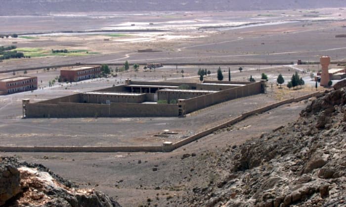 "Tazmamart was a purpose-built dungeon situated in the Atlas mountains, searing in the summer, freezing in the winter, cramped and hellish all year round." It is not known if this was the jail that the Oufkirs were in.