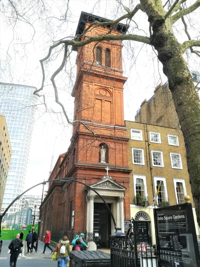 St. Patrick's Church, Soho Square, London