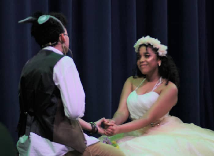 Theater production of Midsummer's Night Dream All images copyright of Franklin Academy