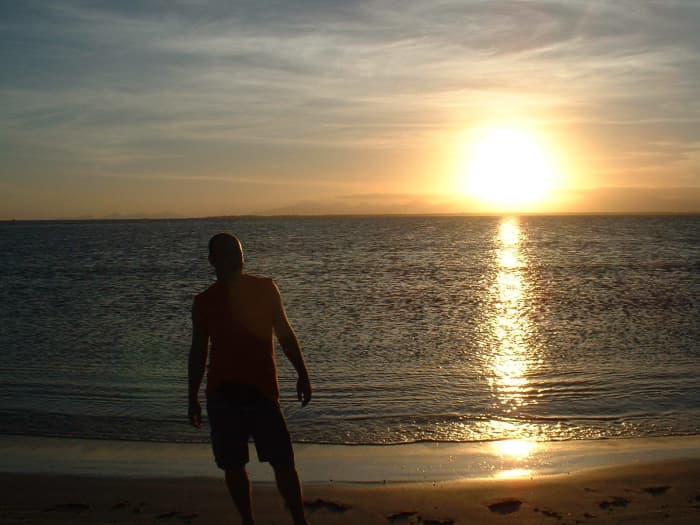 People with OCPD like to be alone. This man standing on a beach alone is an example of an ideal situation for these reclusive types.