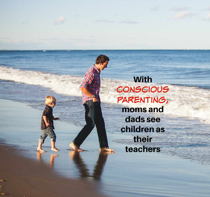 Conscious parenting represents a paradigm shift as adults open up to the radical notion that they should learn from their kids.