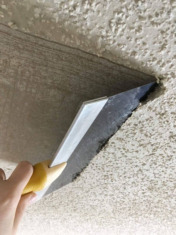 How to Remove a Popcorn Ceiling - Dengarden