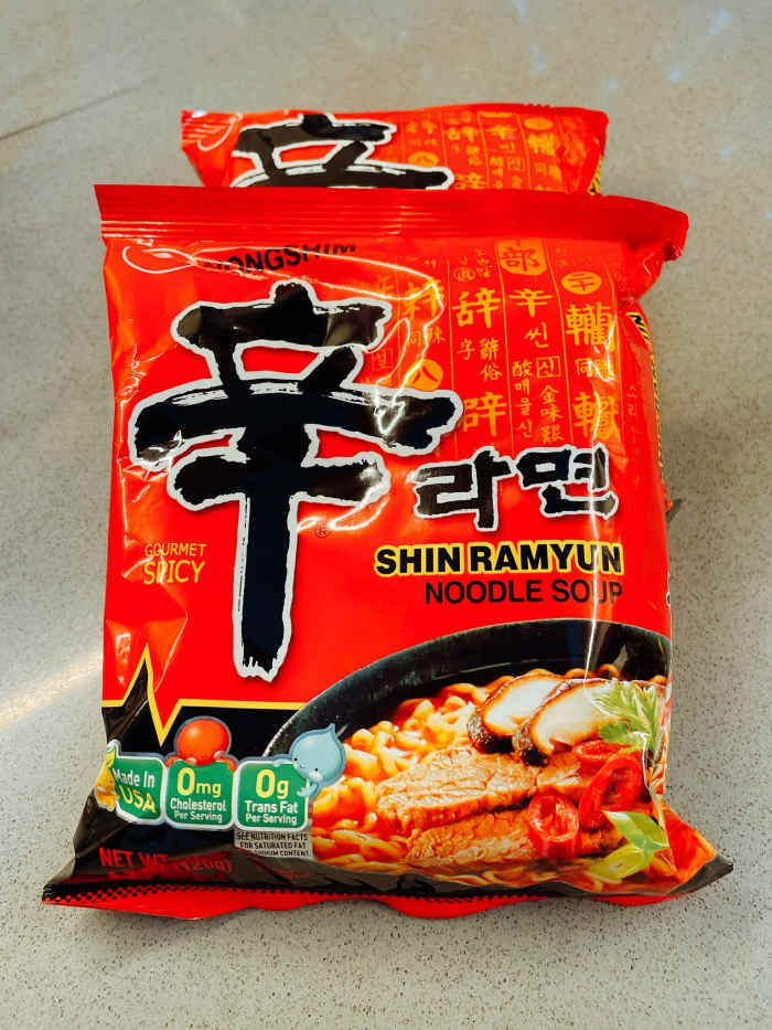 This is a Korean brand of ramen