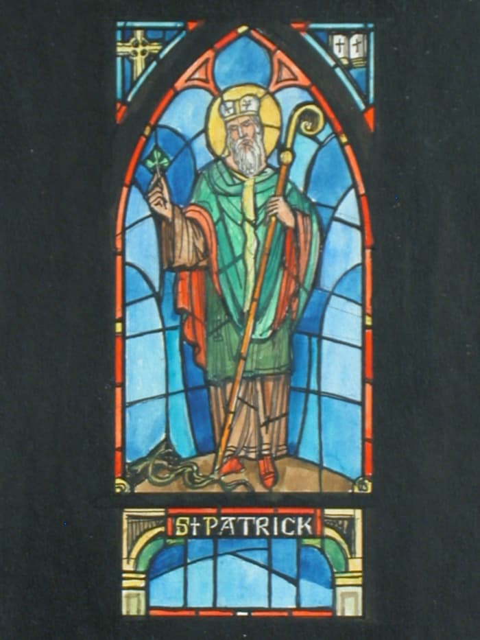 According to legend, St. Patrick used the Shamrock to explain the Holy Trinity to the Irish. Converts wore the Shamrock during the Holy Feast.