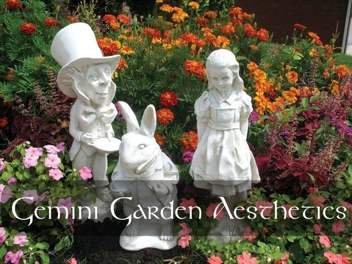 Gemini can get a plethora of inspiration for its garden from the classic children's tale: Alice in Wonderland.