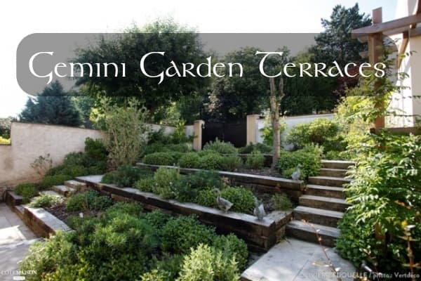 One way to add excitement to your garden: add levels. A terraced garden is playful, exciting, and adds to the journey of your outdoor space.