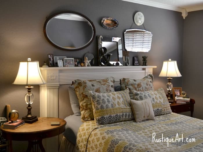 The mantel plan was cover the opening with a padded insert, but first we had to secure the mantle to the wall. This we did with a few L brackets and attaching them into the wall studs.