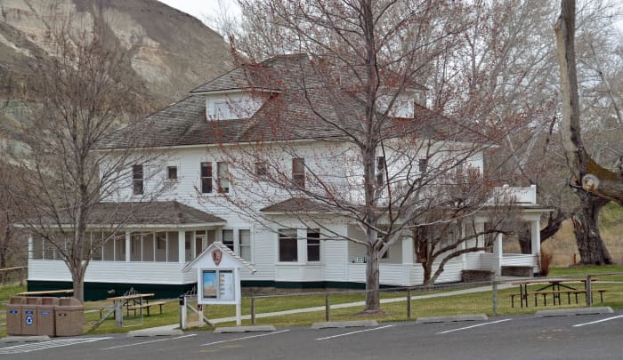 The Cant Ranch, donated by the Cant Family and now home to the Park Service.