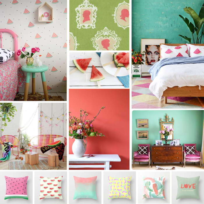 But you already know that, right? Watermelon is color so good! Color objects watermelon pink from other color palettes.